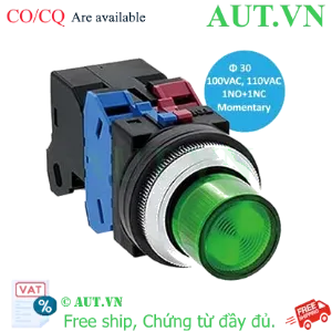 Ảnh của Công Tắc Nút Nhấn Nhả Có Đèn IDEC ALN22611DNG (Xanh Lá, Φ30) - AUT VN