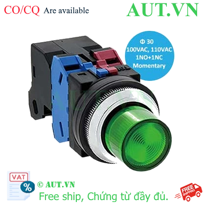 Ảnh của ALN22611DNG Công tắc nhấn nhả có đèn IDEC - Chất lượng