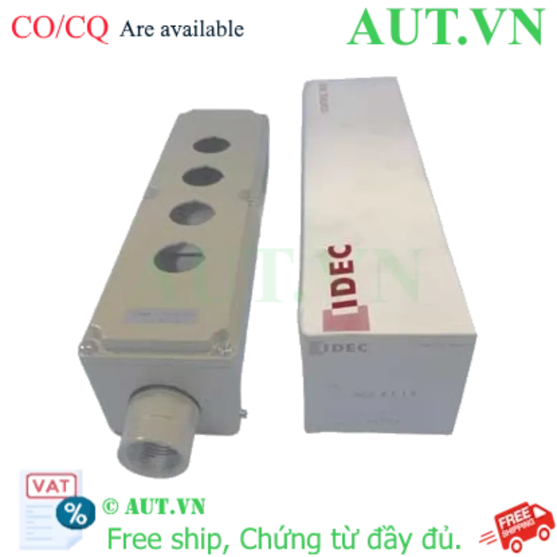 Ảnh của Hộp Nút Ấn IDEC AGA411Y 4 Lỗ D30.5mm - Nhôm Đúc Siêu Bền, Chống Nước IP65