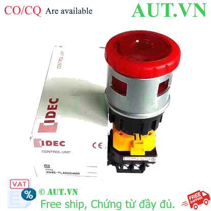 Ảnh của XN4E-TL403Q4MR IDEC Nút dừng khẩn cấp - Hàng có sẵn
