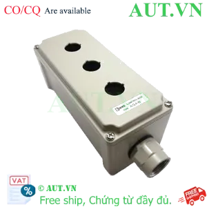 Ảnh của Hộp Nút Nhấn IDEC AGAW313Y - 3 Lỗ Phi 22mm, Nhôm Đúc Siêu Bền, IP65