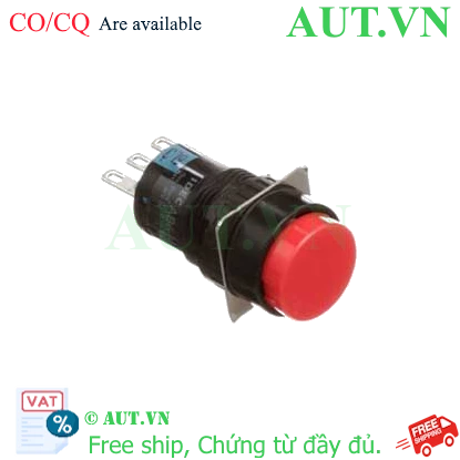 Ảnh của AB6M-A1RC Nút nhấn giữ không đèn IDEC - Giao hàng nhanh