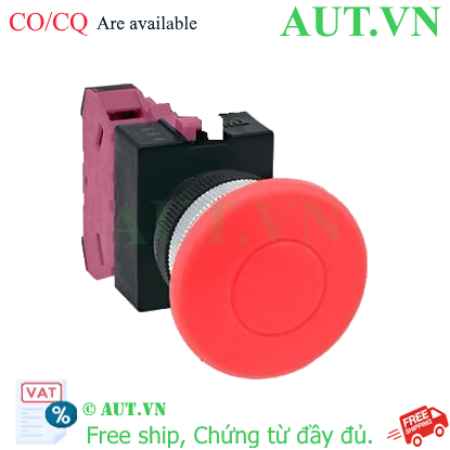 Ảnh của ABW401R nút nhấn nhả IDEC, D22, 1NC, màu đỏ, mới
