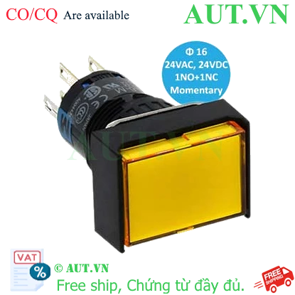 Ảnh của AL6H-M14AC Nút nhấn nhả tròn đèn LED IDEC - Chính hãng