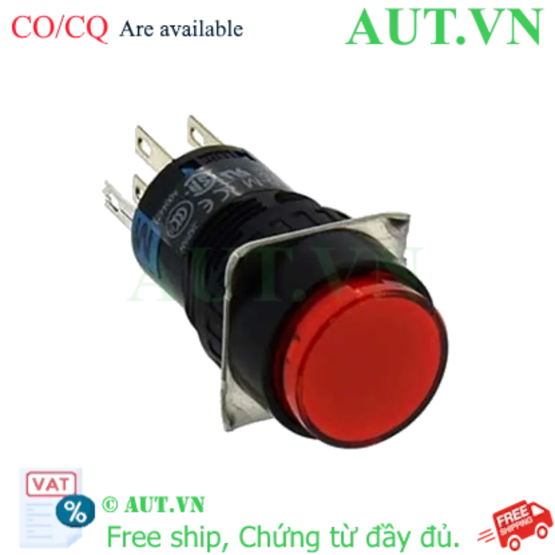 Ảnh của AL6M-A14RC Công tắn tròn nhấn nhả IDEC - Giao hàng nhanh