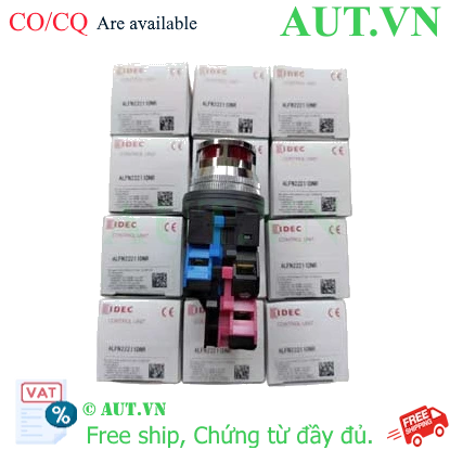 Ảnh của ALFN22211DNR nút nhấn nhả có đèn IDEC, D30, màu đỏ