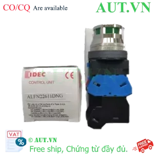 Ảnh của ALFN22611DNG - Nút nhấn nhả có đèn Idec phi 30, màu xanh
