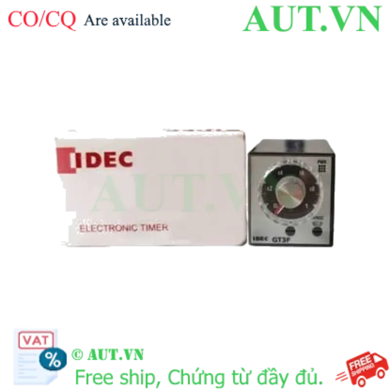 Ảnh của Analog timer IDEC GT3F-1AF20 8 chân tròn, 100-240VAC