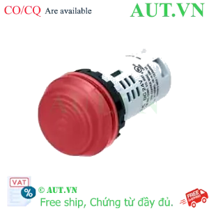 Ảnh của AP22M-2Q4R đèn báo IDEC, 24VDC, D22, màu đỏ, bảo hành