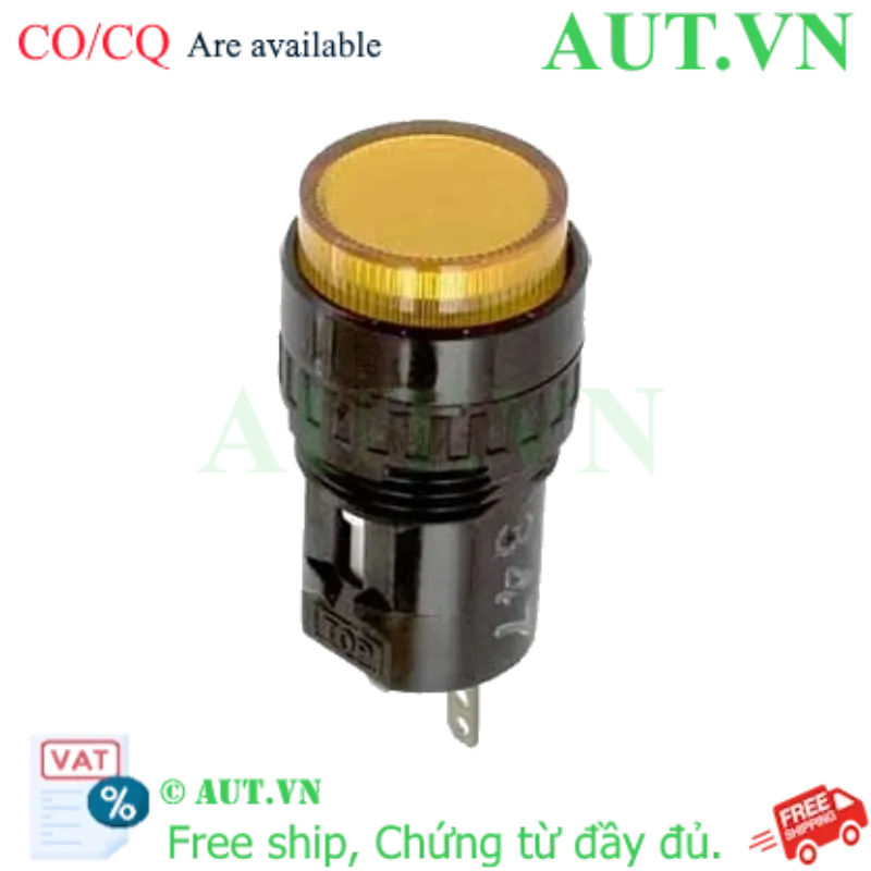 Ảnh của AP6M166Y Đèn báo pha D16 IDEC, 6VDC, D16, màu vàng