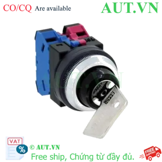 Ảnh của ASN21K11N-NO24401 Công tắc chìa khóa 2 vị trí IDEC - Mới 100%