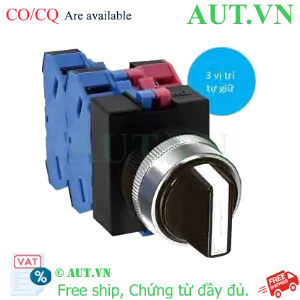 Ảnh của ASW33S-243 chuyển mạch 3 vị trí IDEC, D22, 2NO+1NC