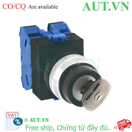 Ảnh của ASW3K20 Công tắc lựa chọn loại chìa khóa IDEC - Mới 100%