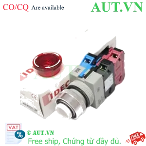 Ảnh của AVLW32211DR công tắc nút ấn IDEC, 24VAC, 24VDC, D22