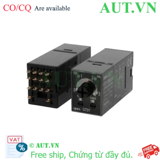Ảnh của Bộ đặt thời gian đa năng IDEC GT5Y-2SN1D12 12VDC, 10h, 8 chân dẹt