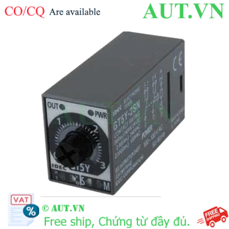 Ảnh của Bộ đặt thời gian đa năng IDEC GT5Y-2SN3A100 110VAC, 30h, 8 chân dẹt