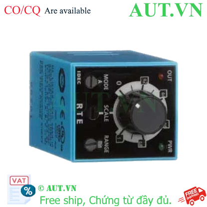 Ảnh của Bộ đặt thời gian đa năng IDEC RTE-P2D12 12VDC, 11 chân tròn