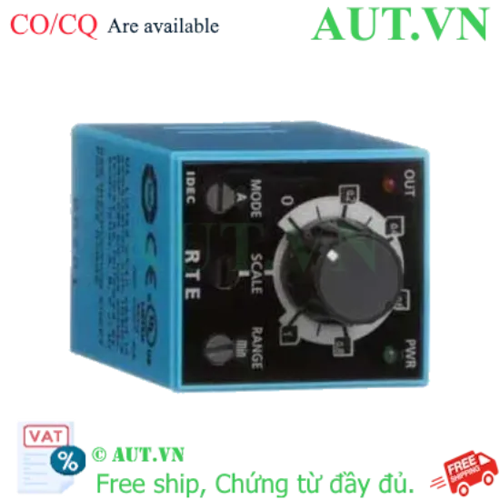 Ảnh của Bộ đặt thời gian đa năng IDEC RTE-P2D12 12VDC, 11 chân tròn