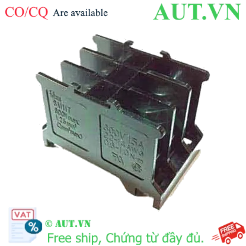 Ảnh của Cầu đấu dây 3 cực IDEC BA111T - Chính hãng, 16A 600V
