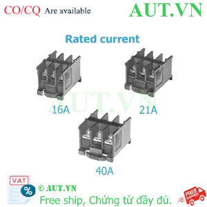 Ảnh của Cầu đấu dạng khối 3 cực IDEC BA211T (21A, 600V) - Chính hãng AUT VN