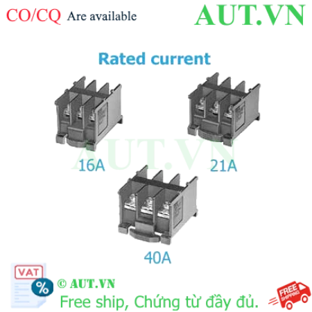 Ảnh của Cầu đấu dạng khối 3 cực IDEC BA211T (21A, 600V) - Chính hãng AUT VN