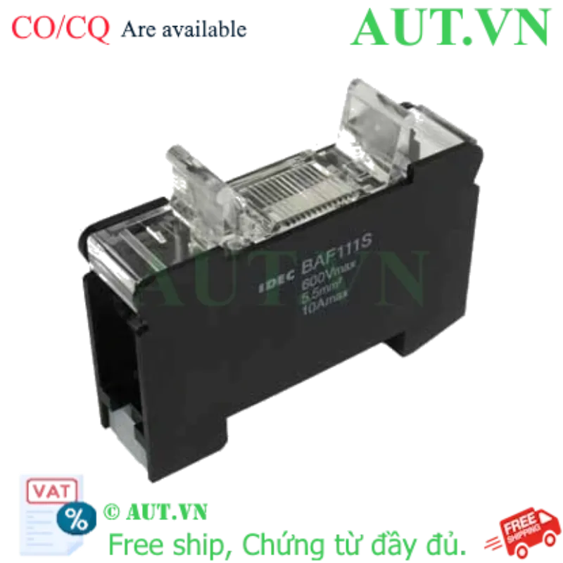 Ảnh của Cầu đấu IDEC BAF111S-5A (10A, 600V) - Thiết bị điện chính hãng AUT VN