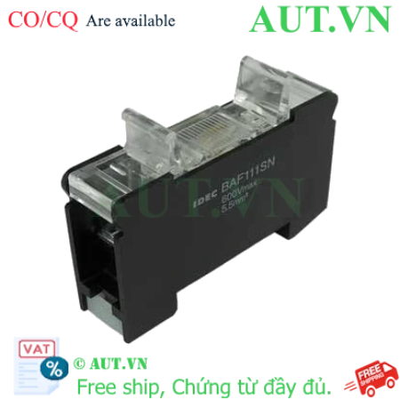 Ảnh của Cầu đấu dây IDEC BAF111SN-1A (10A, 600V, Có cầu chì) | AUT VN
