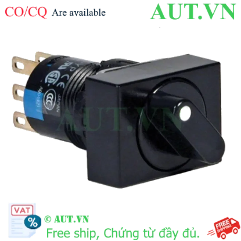 Ảnh của Chuyển mạch 2 vị trí tự giữ IDEC AS6H-2Y2C D16 2NO+2NC