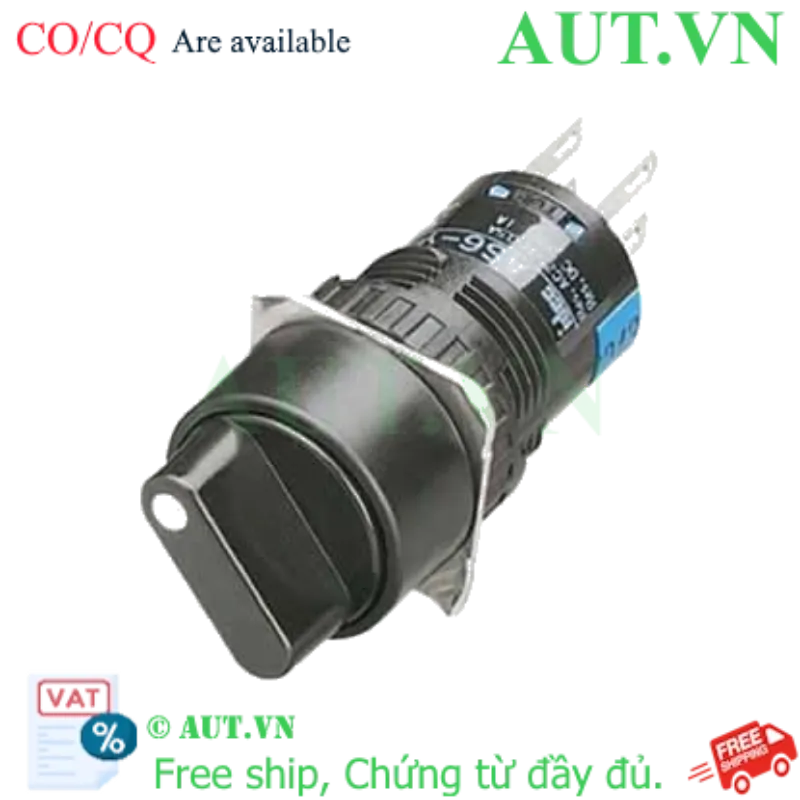 Ảnh của Chuyển mạch 2 vị trí tự giữ IDEC AS6M-2Y1PC D16 1NO+1NC
