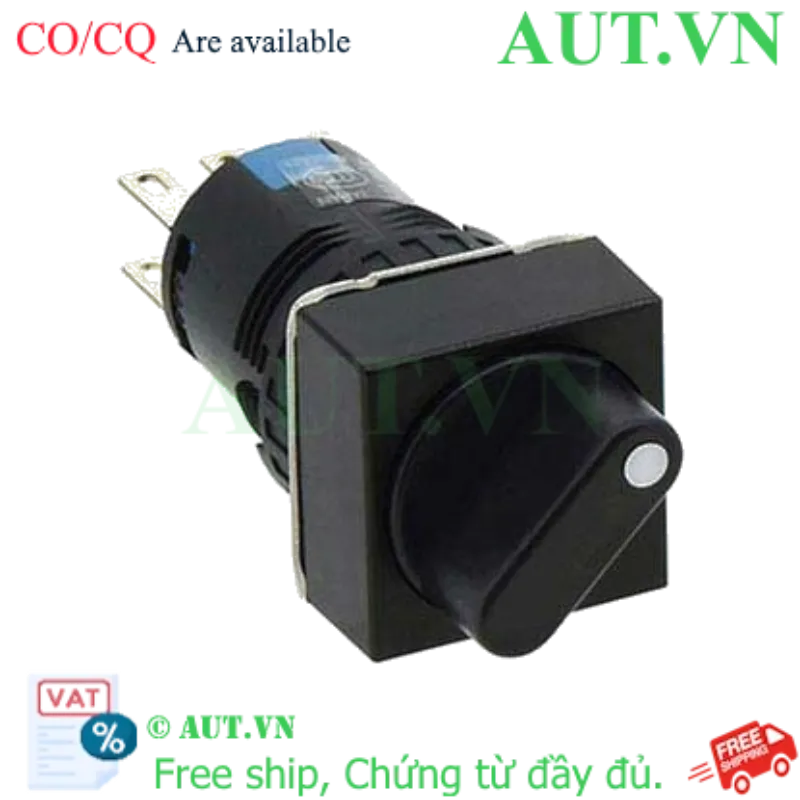 Ảnh của Chuyển mạch 2 vị trí tự giữ IDEC AS6Q-2Y1PC D16 1NO+1NC