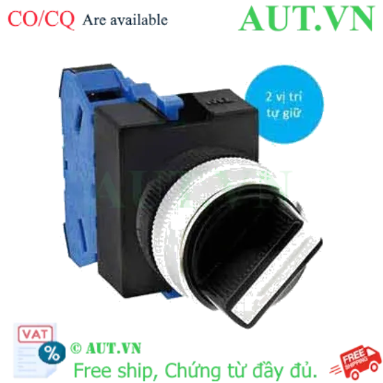 Ảnh của Chuyển mạch 2 vị trí tự giữ IDEC ASW210 D22 1NO