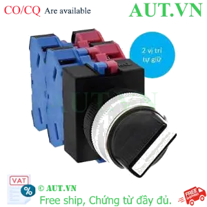 Ảnh của Chuyển mạch 2 vị trí tự giữ IDEC ASW222 D22 2NO+2NC