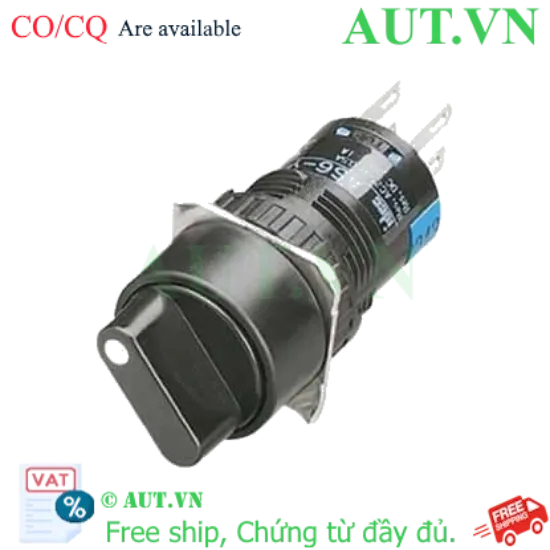 Ảnh của Chuyển mạch 2 vị trí tự hồi IDEC AS6M-21Y2C D16 2NO+2NC