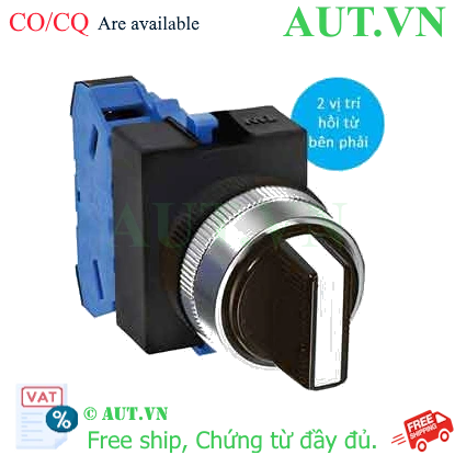 Ảnh của Chuyển mạch 2 vị trí tự hồi IDEC ASW2110 D22 1NO