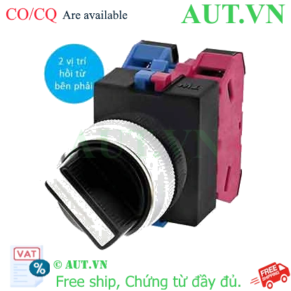 Ảnh của Chuyển mạch 2 vị trí tự hồi IDEC ASW2111 D22 1NO+1NC
