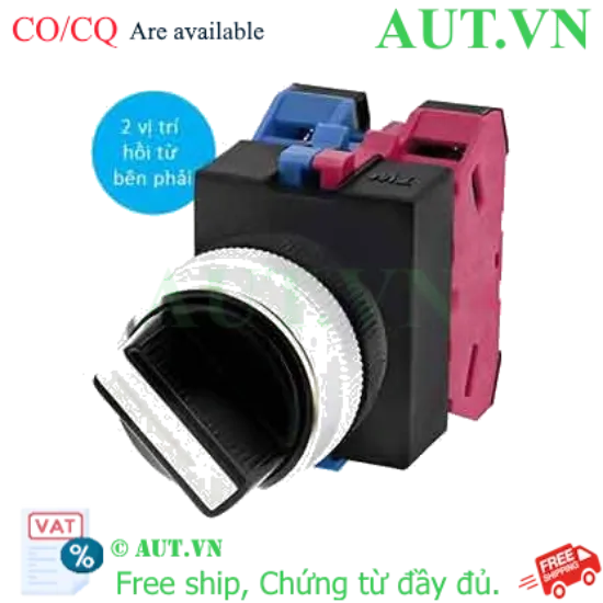 Ảnh của Chuyển mạch 2 vị trí tự hồi IDEC ASW2111 D22 1NO+1NC