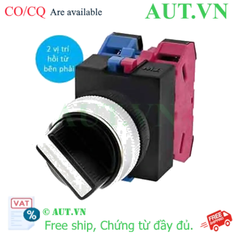 Ảnh của Chuyển mạch 2 vị trí tự hồi IDEC ASW2111 D22 1NO+1NC