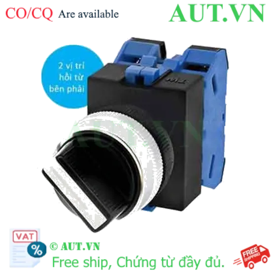 Ảnh của Chuyển mạch 2 vị trí tự hồi IDEC ASW2120 D22 2NO