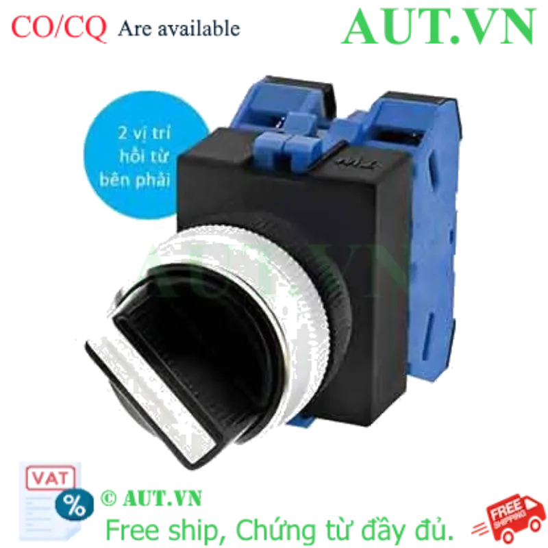 Ảnh của Chuyển mạch 2 vị trí tự hồi IDEC ASW2120 D22 2NO