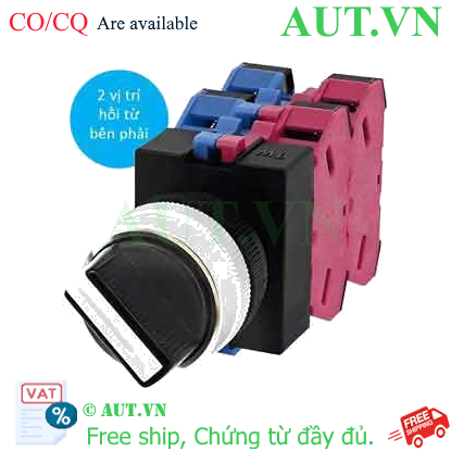 Ảnh của Chuyển mạch 2 vị trí tự hồi IDEC ASW2122 D22 2NO+2NC