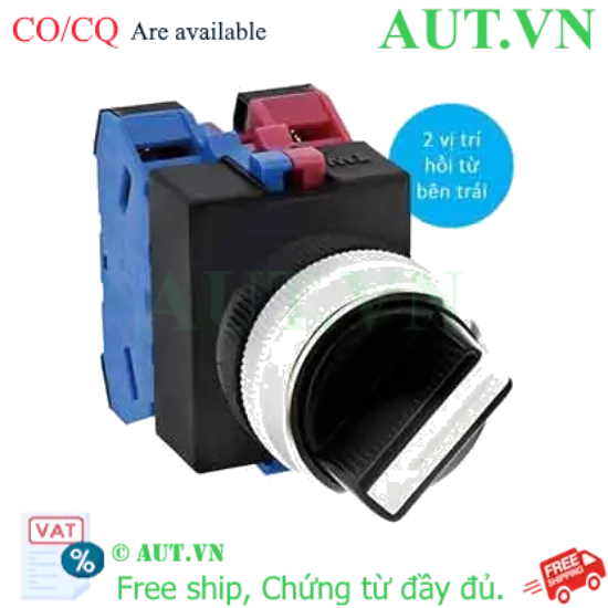 Ảnh của Chuyển mạch 2 vị trí tự hồi IDEC ASW2211 D22 1NO+1NC