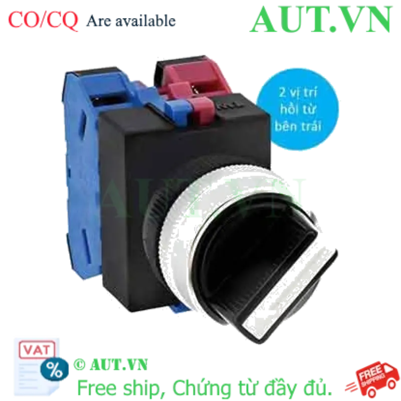Ảnh của Chuyển mạch 2 vị trí tự hồi IDEC ASW2211 D22 1NO+1NC