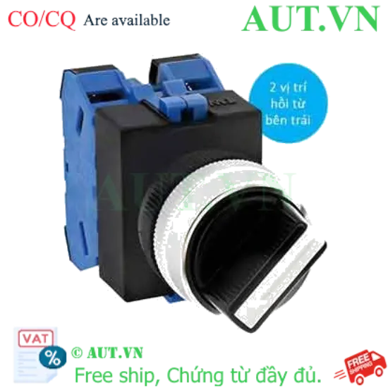 Ảnh của Chuyển mạch 2 vị trí tự hồi IDEC ASW2220 D22 2NO