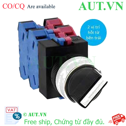 Ảnh của Chuyển mạch 2 vị trí tự hồi IDEC ASW2222 D22 2NO+2NC