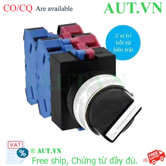 Ảnh của Chuyển mạch 2 vị trí tự hồi IDEC ASW2222 D22 2NO+2NC