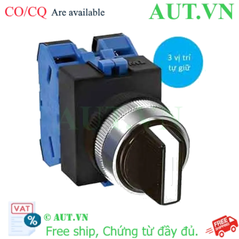 Ảnh của Chuyển mạch 3 vị trí tự giữ IDEC ASW320 D22 2NO