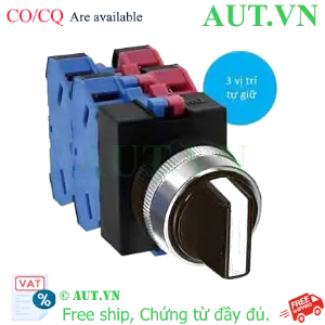 Ảnh của Chuyển mạch 3 vị trí tự giữ IDEC ASW322 D22 2NO+2NC