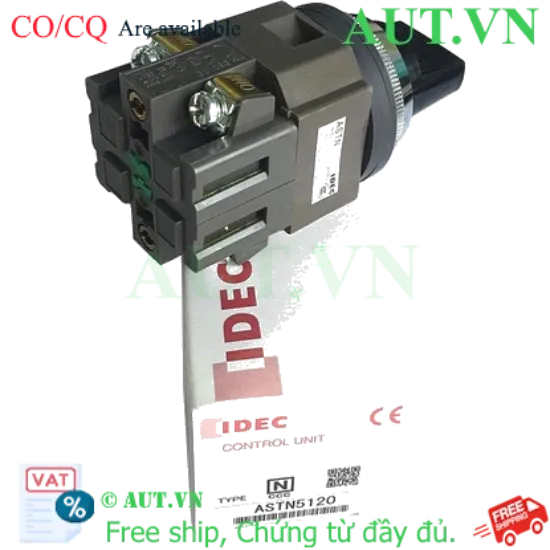 Ảnh của Chuyển mạch 3 vị trí tự hồi IDEC ASTN5120 D30 2NO