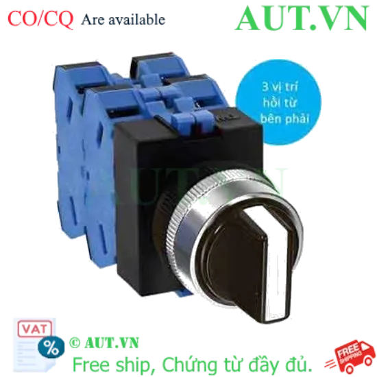 Ảnh của Chuyển mạch 3 vị trí tự hồi IDEC ASW3140 D22 4NO