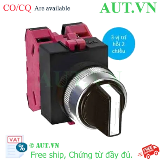 Ảnh của Chuyển mạch 3 vị trí tự hồi IDEC ASW3302 D22 2NC